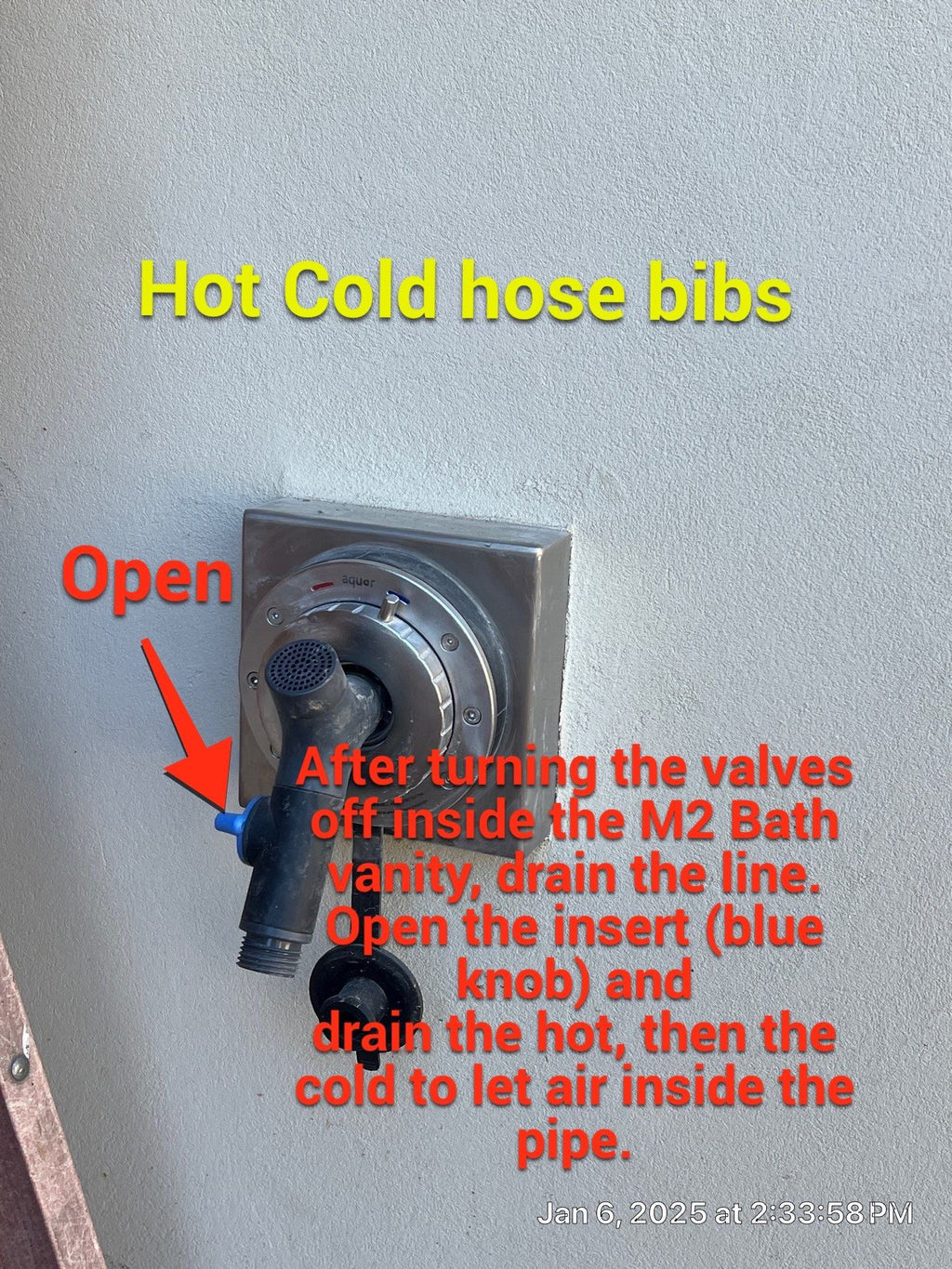 Winterizing