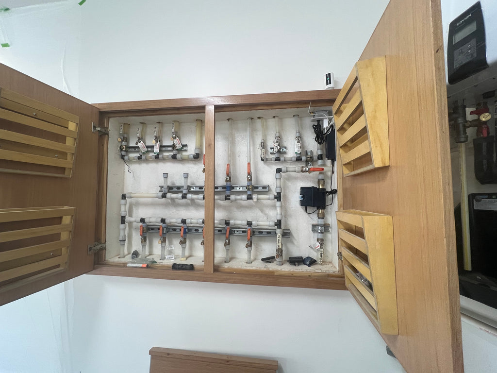 Custom Zone Manifold Plumbing Pex